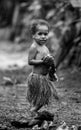 Children in the village of Dani tribe.